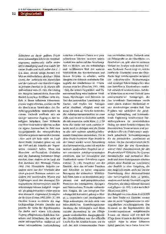 Vorschauseite 6: Ethnografie und Forschen im Feld: diesseits und jenseits der Krise der Repräsentation