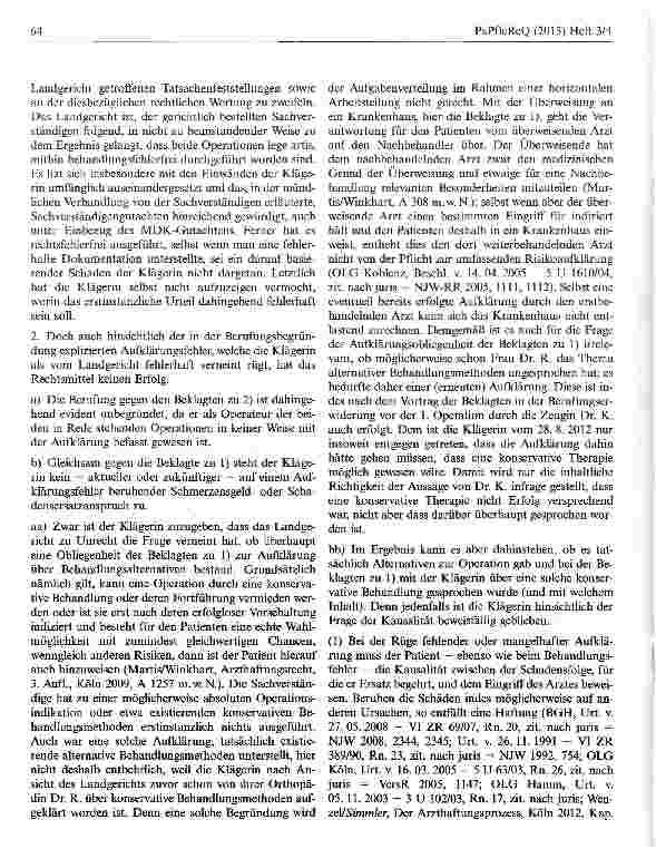 Vorschauseite 3: Patientenaufklärung