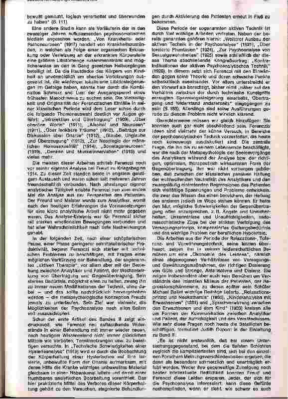 Vorschauseite 2: Schriften zur Psychoanalyse