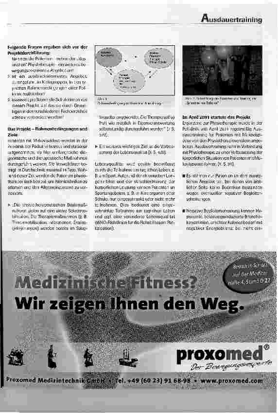 Vorschauseite 2: Kindgerechtes Ausdauertraining für Patienten mit Mukoviszidose