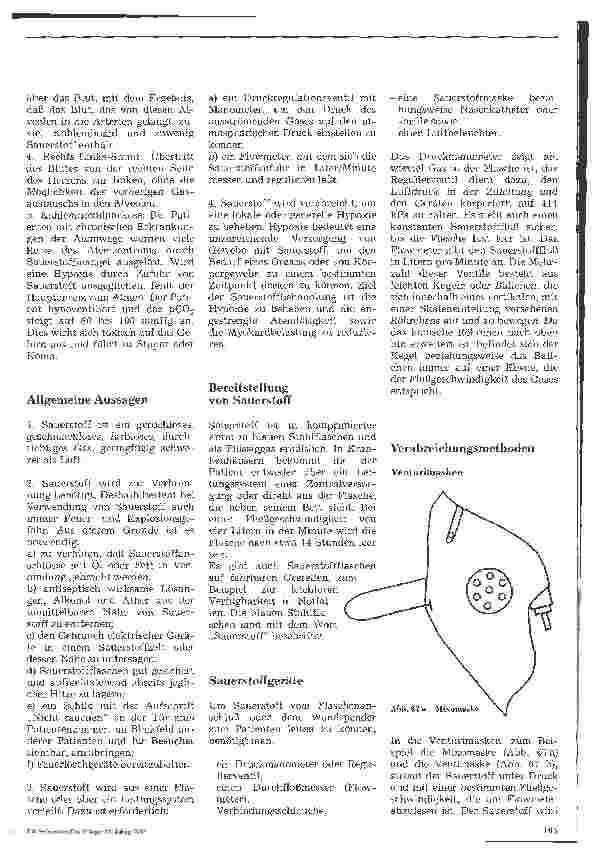 Vorschauseite 2: Stationshandbuch klinische Krankenpflege 36. Folge: Sauerstofftherapie