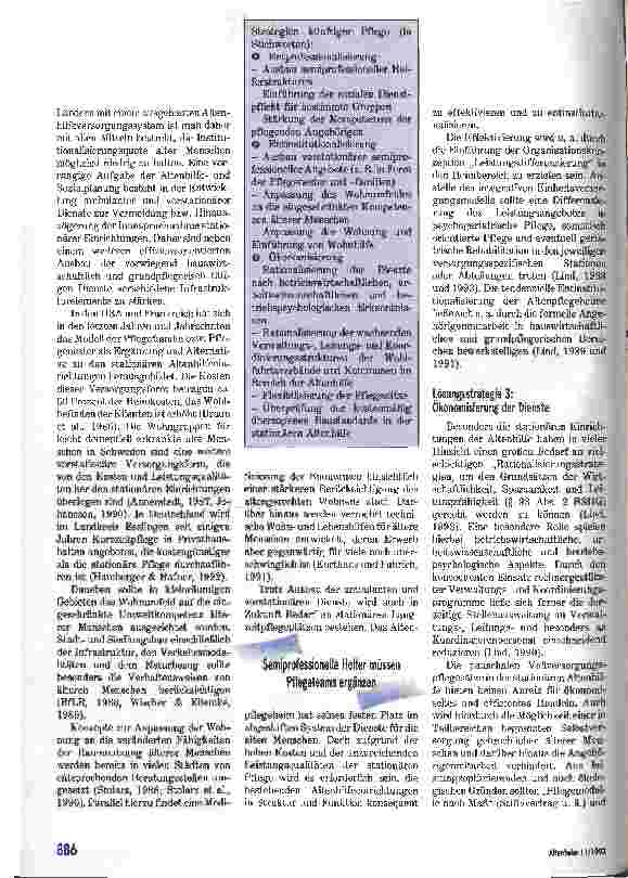 Vorschauseite 5: Quo vadis, Pflege?