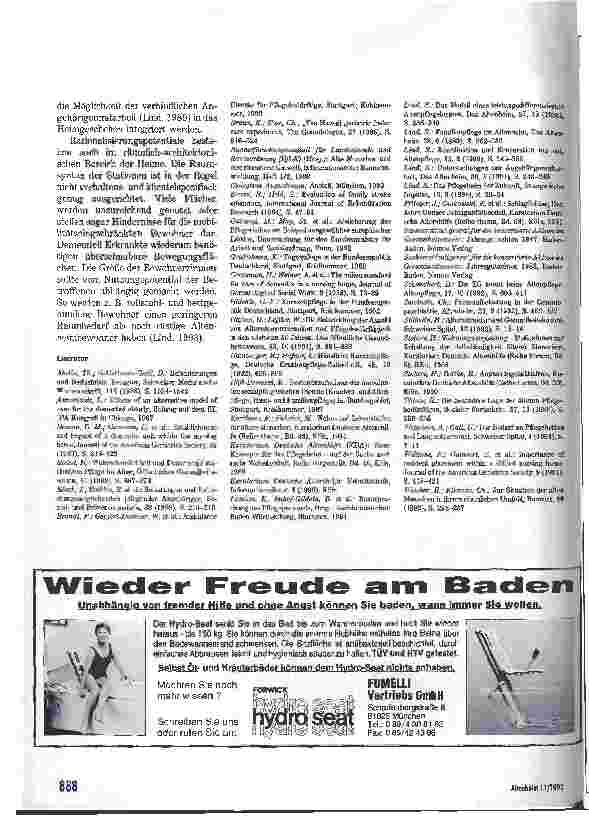 Vorschauseite 6: Quo vadis, Pflege?