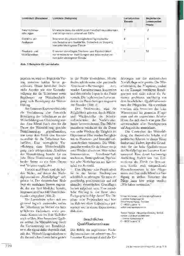 Vorschauseite 3: NOTFALLPFLEGE STUDIEREN
