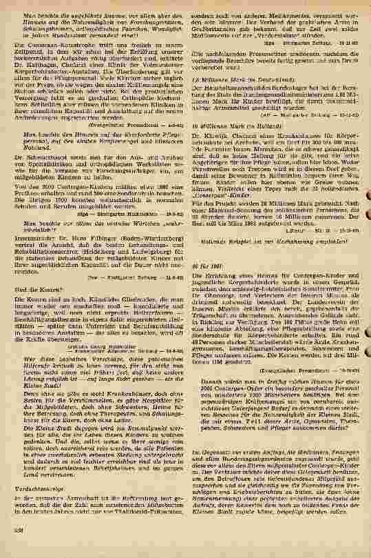 Vorschauseite 5: Contergan-Opfer und ihre Zukunft