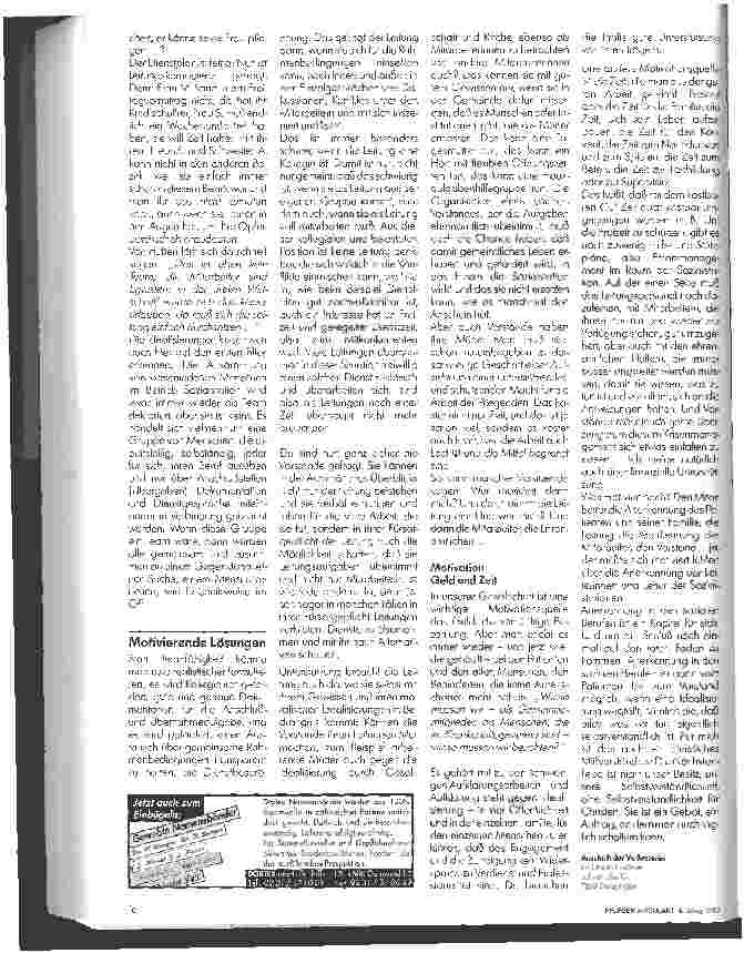 Vorschauseite 4: Gedanken zur Personalführung zwischen Idealisierung und Demotivation