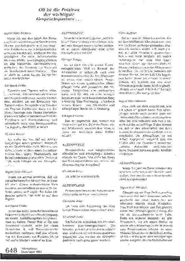 Vorschauseite 3: Altenhelfer - Ersatz oder Ergänzung?