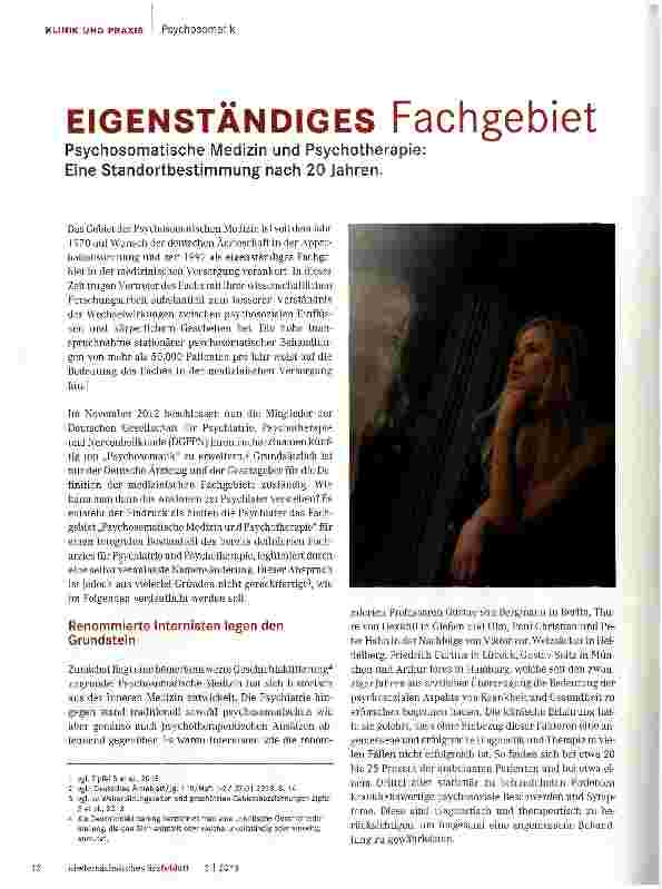 Vorschauseite 1: EIGENSTÄNDIGES Fachgebiet