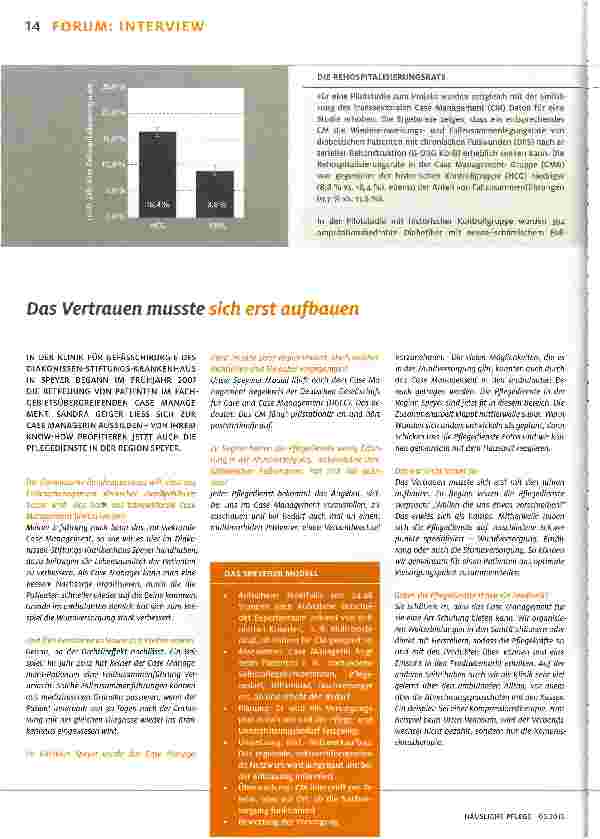 Vorschauseite 1: Das Vertrauen musste sich erst aufbauen