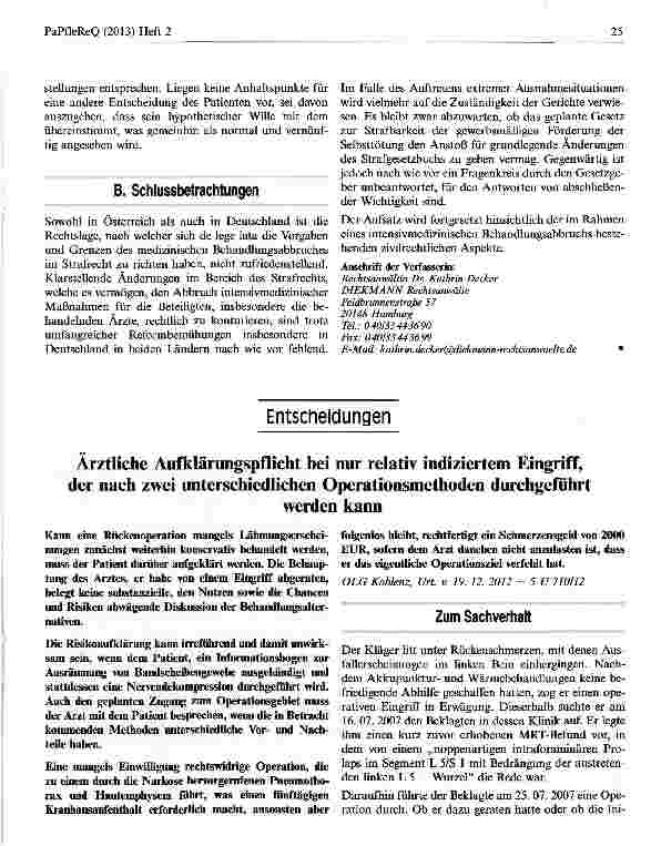 Vorschauseite 5: Der intensivmedizinische Behandlungsabbruch in den Ländern Osterreich und Deutschland: Eine Bestandsaufnahme