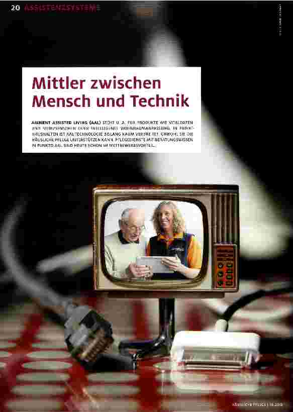 Vorschauseite 1: Mittler zwischen Mensch und Technik