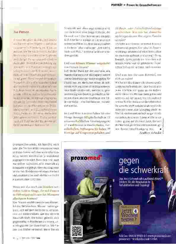 Vorschauseite 4: Andrea Morgner-Miehlke Aus Leidenschaft Managerin