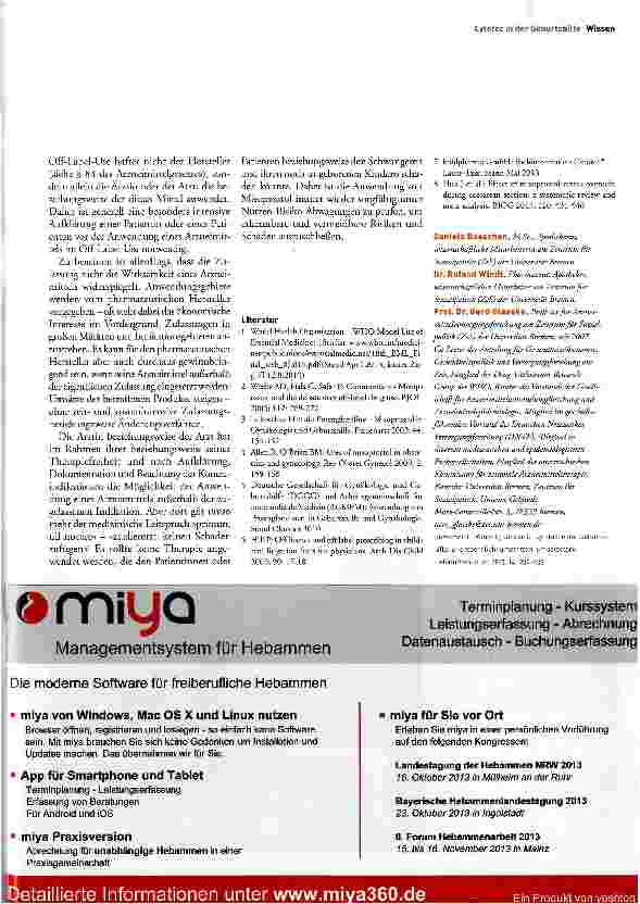 Vorschauseite 4: Cytotec in der Geburtshilfe: umstritten und umsatzstark