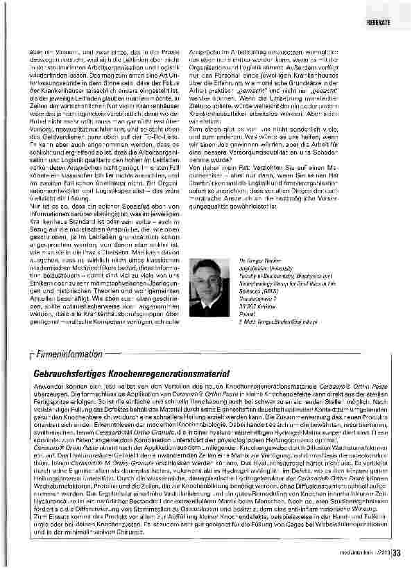 Vorschauseite 2: Wie man Medizinethiker arbeitslos macht