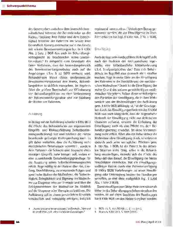 Vorschauseite 3: Die Rechte der Patienten -transparent, verlässlich und ausgewogen