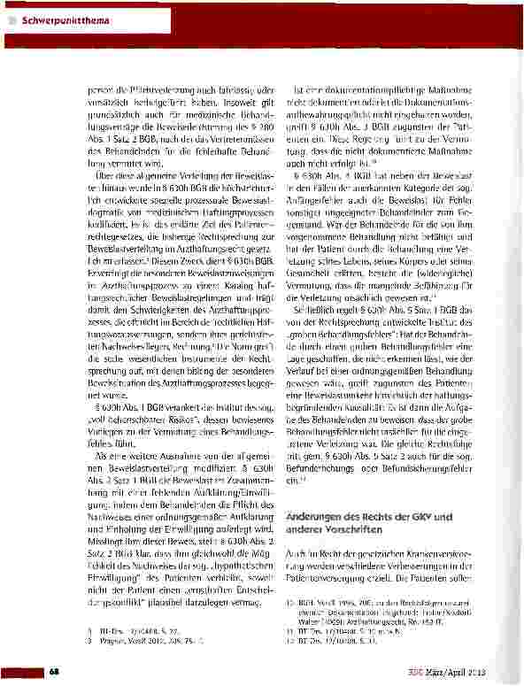 Vorschauseite 5: Die Rechte der Patienten -transparent, verlässlich und ausgewogen