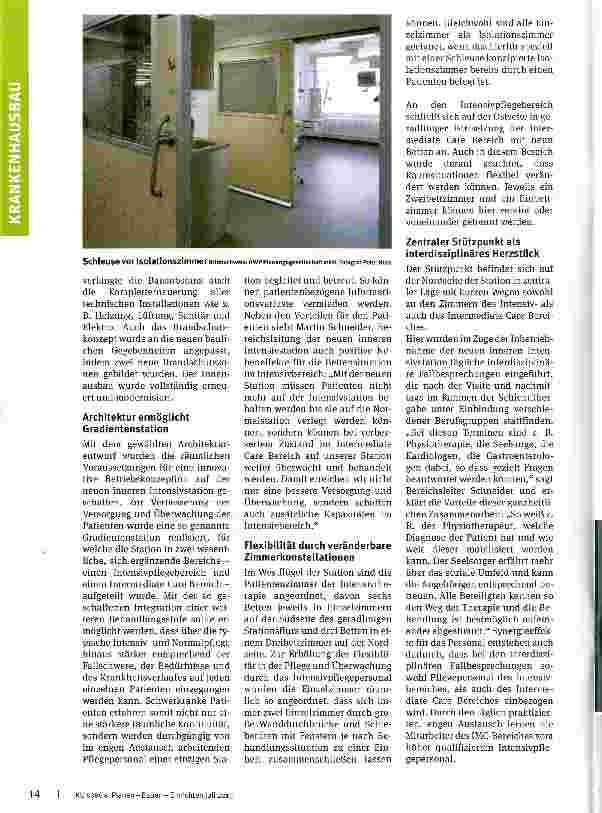 Vorschauseite 2: Synergieeffekte im Klinikum Ludwigsburg