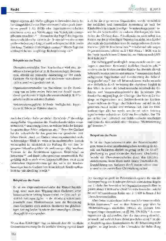 Vorschauseite 4: Rechtliche Verantwortlichkeit patientenferner Entscheider in Krankenhäusern (I)