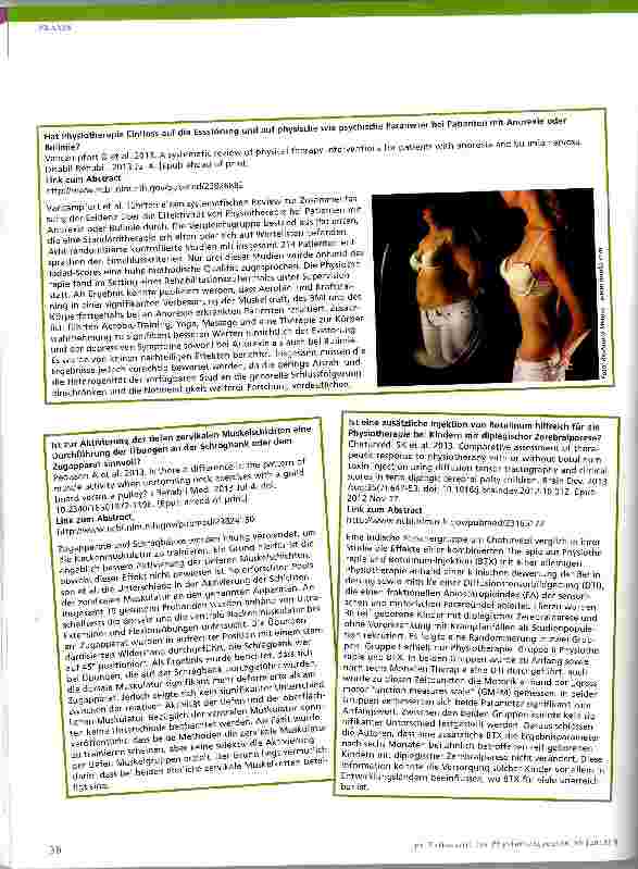 Vorschauseite 3: Evidenz-Update für die Physiotherapie