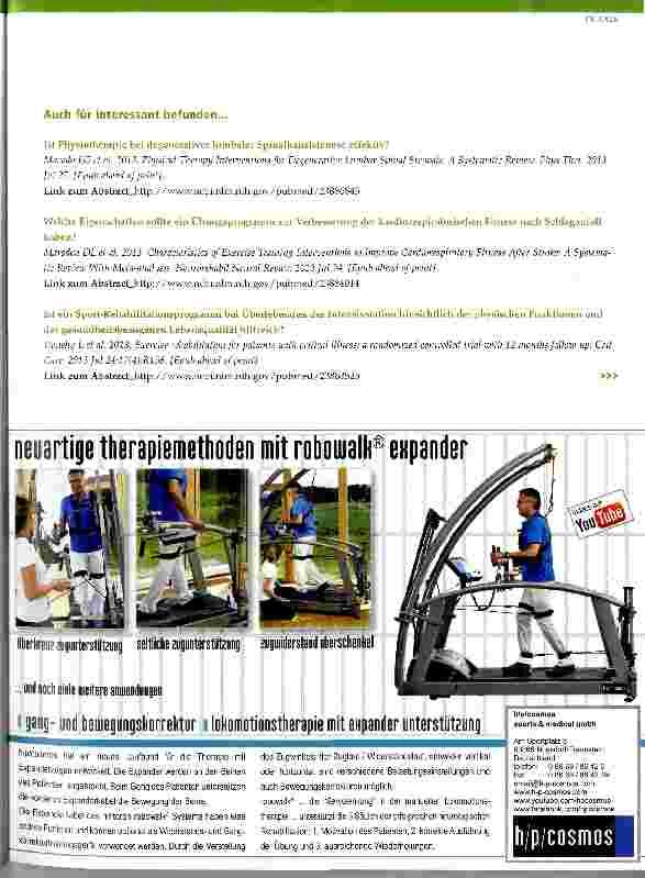 Vorschauseite 4: Evidenz-Update für die Physiotherapie