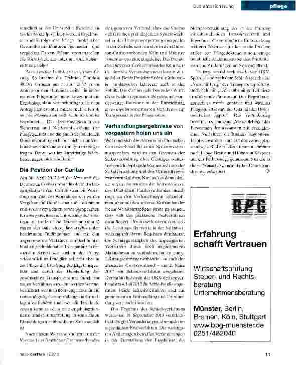 Vorschauseite 3: Schlechtes Zeugnis für die Pflegenoten