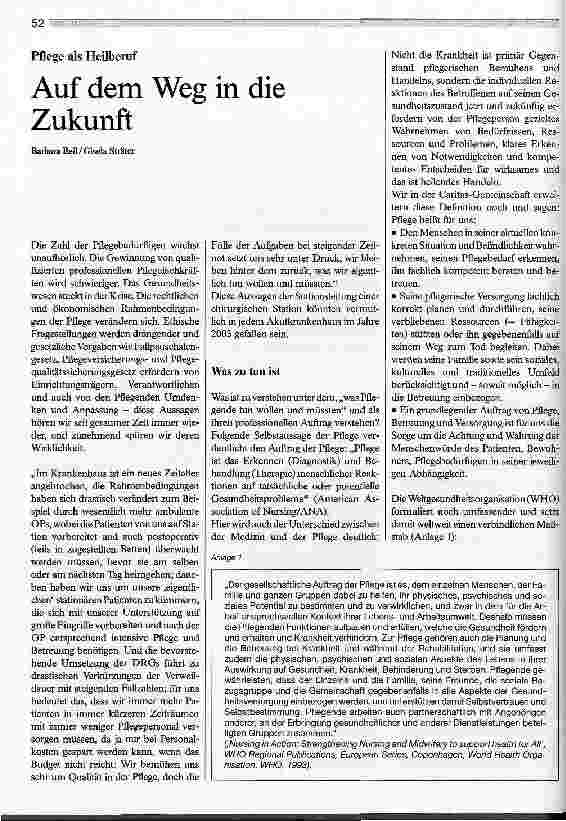 Vorschauseite 1: Auf dem Weg in die Zukunft