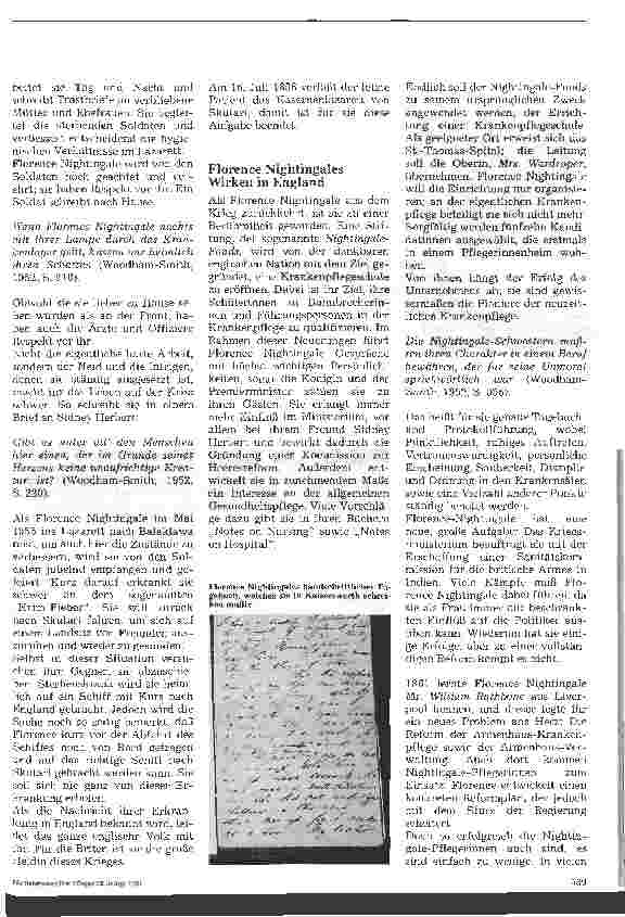 Vorschauseite 5: Der Name verpflichtet (2) Die Florence-Nightingale-Krankenanstalten Diakoniewerk Kaiserswerth