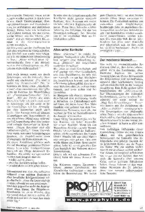 Vorschauseite 2: Qualifizierungen für die Begleitung und Pflege demenzkranker Menschen