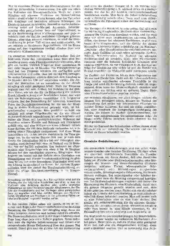 Vorschauseite 2: Die diätische und Infusionsbehandlung der Durchfallserkrankungen im Säuglingsalter