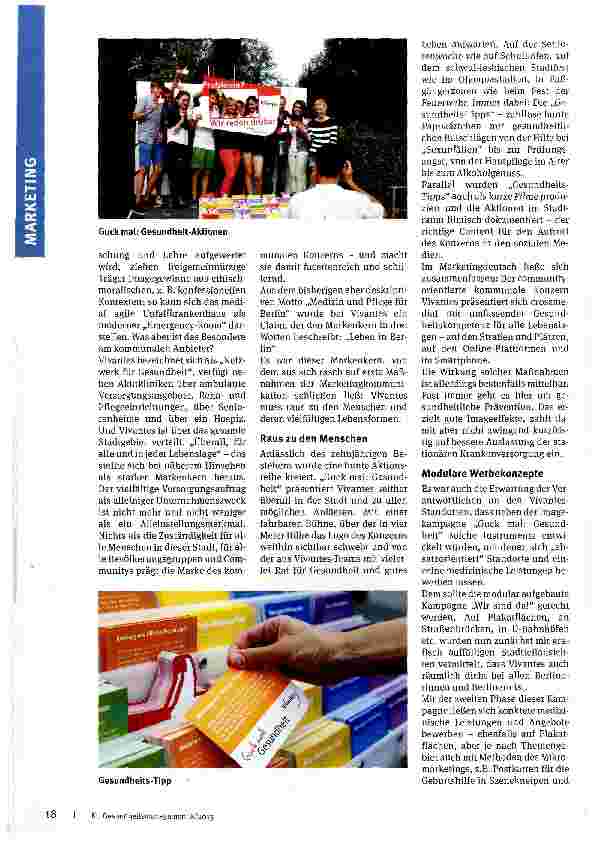 Vorschauseite 2: Die kommunale Klinikmarke in der Metropole