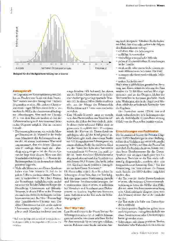 Vorschauseite 2: Rasterfahndung in der Blutprobe