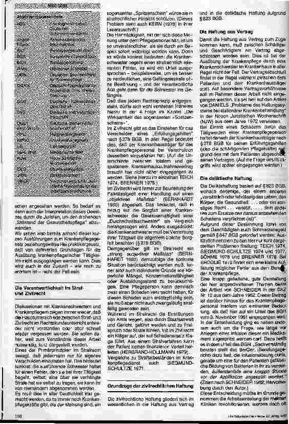 Vorschauseite 2: i.v. Injektionen durch das Krankenpflegepersonal erlaubt oder verboten?