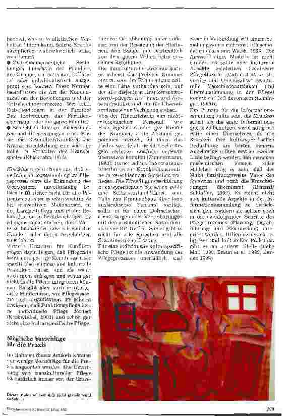 Vorschauseite 4: Transkulturelle Krankenpflege - eine Herausforderung