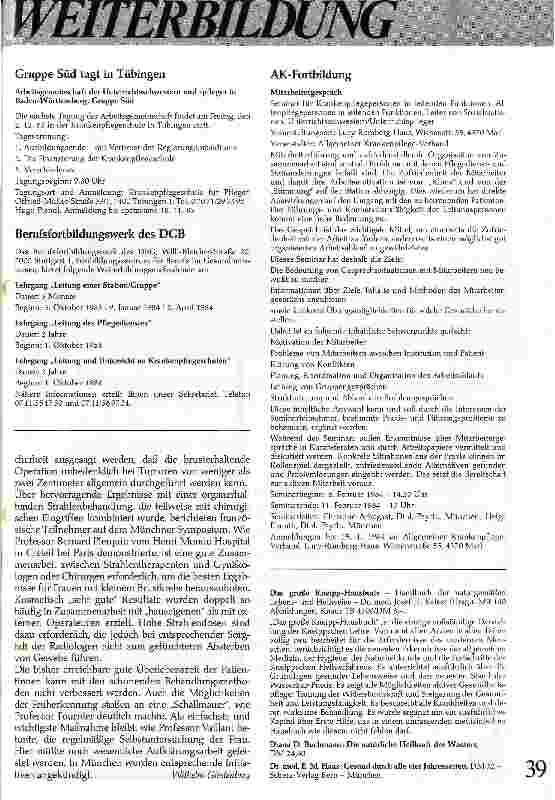 Vorschauseite 2: Schonende Behandlung beim kleinen Brustkrebs Aus der Forschung