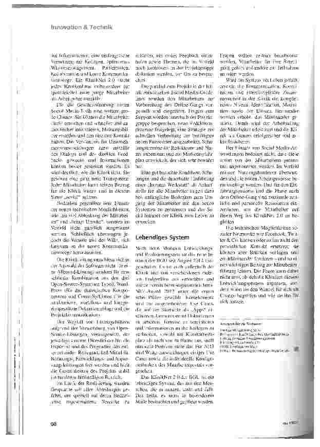 Vorschauseite 3: Interdisziplinär vernetzt