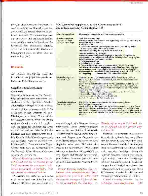 Vorschauseite 2: Physiotherapeutische Rehabilitation nach Mehrfach-OP der Schulter