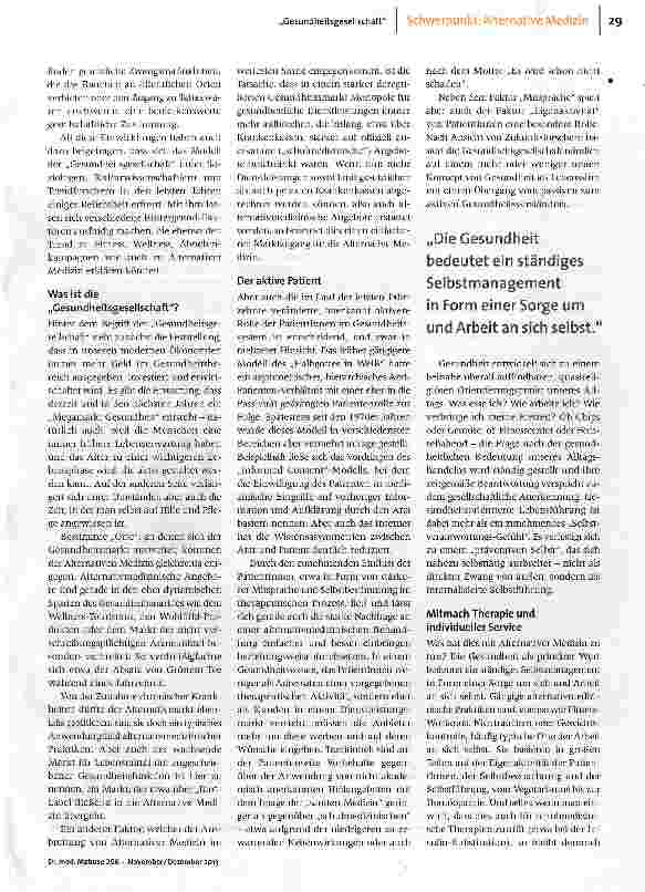 Vorschauseite 2: Vom Protest zum Mega-Trend