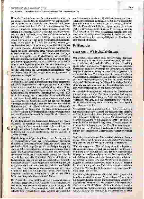 Vorschauseite 2: Erweiterte Wirtschaftlichkeitsprüfung durch Effizienzbeurteilung