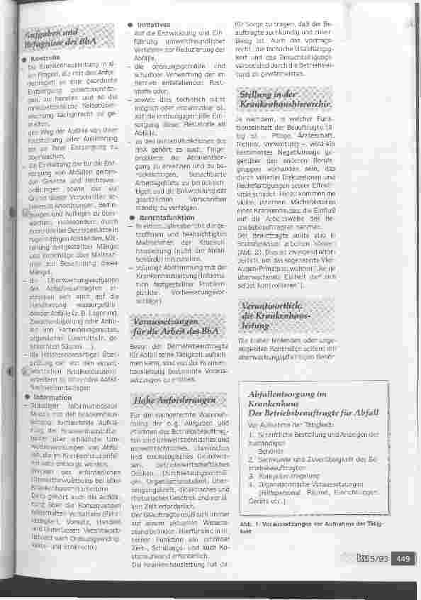 Vorschauseite 2: Nicht mit links und nebenbei zu machen Rationelles Abfallmanagement erfordert den Externen Umweltbeauftragt