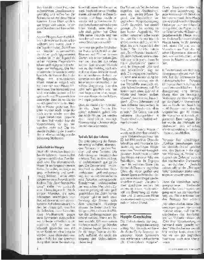 Vorschauseite 2: Hospize - Orte des Lebens und des Sterbens (1)