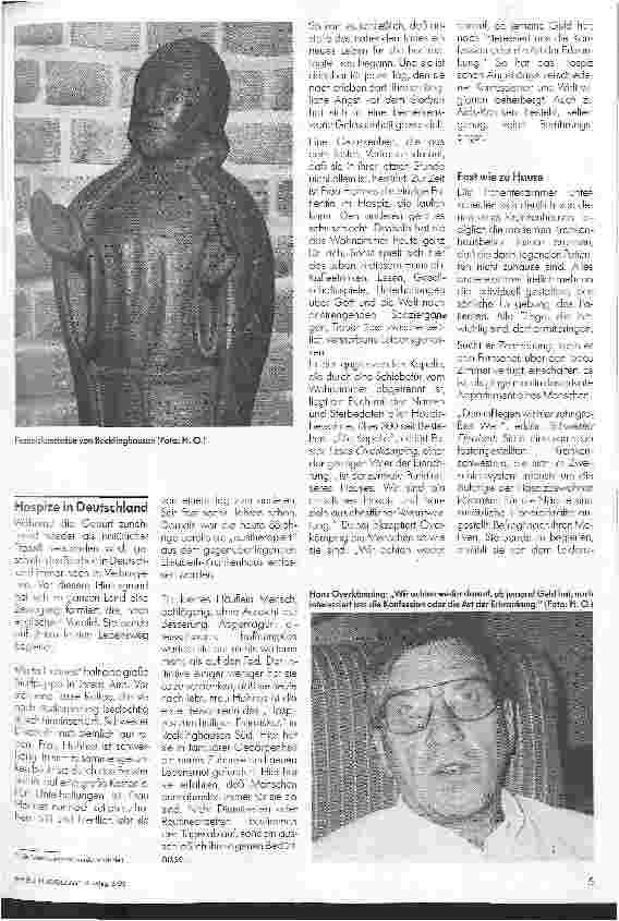 Vorschauseite 3: Hospize - Orte des Lebens und des Sterbens (1)