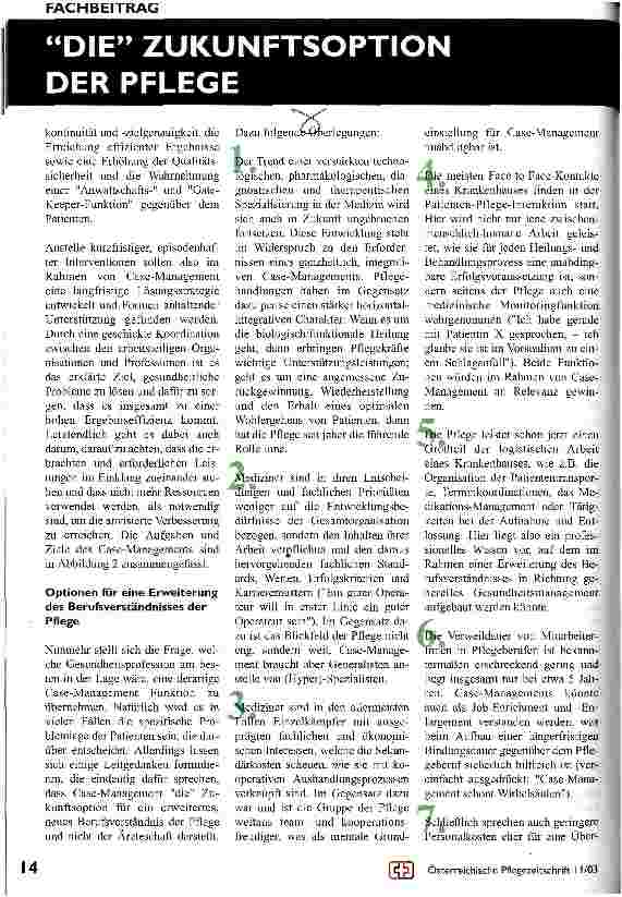 Vorschauseite 4: Caseund Prozess-Management als Optionen für ein erweitertes Berufsverständnis der Pflege