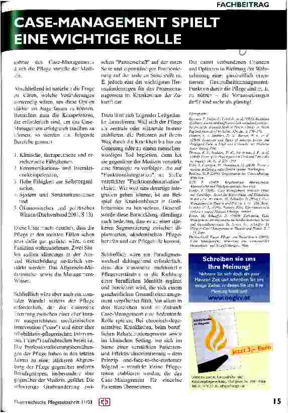 Vorschauseite 5: Caseund Prozess-Management als Optionen für ein erweitertes Berufsverständnis der Pflege