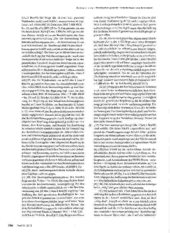 Vorschauseite 4: Wählbarkeit gestellter Arbeitnehmer zum Betriebsrat