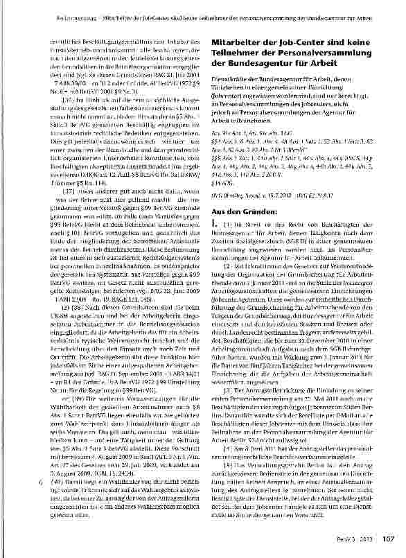 Vorschauseite 5: Wählbarkeit gestellter Arbeitnehmer zum Betriebsrat