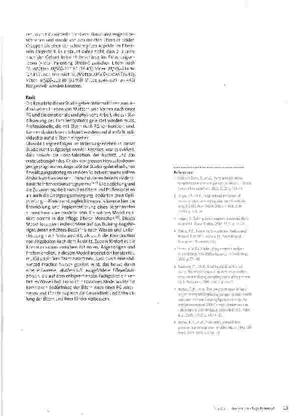 Vorschauseite 4: Elternschaft nach einer Frühgeburt: Verlust und Wiedergewinn einer Selbstverständlichkeit