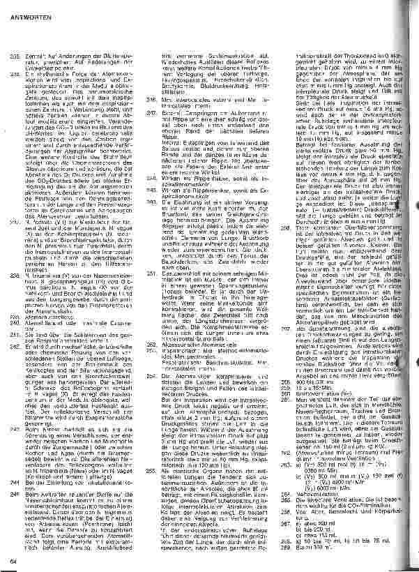 Vorschauseite 2: Ausbildung von Schwestern und Pflegern für den Anästhesiedienst und d. Intensivpflege/4. Folge: Progr. Fragenu. Antwortensammlung