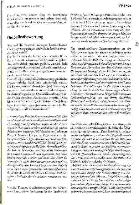 Vorschauseite 2: Qualitätsorientierung über Selbstbewertung