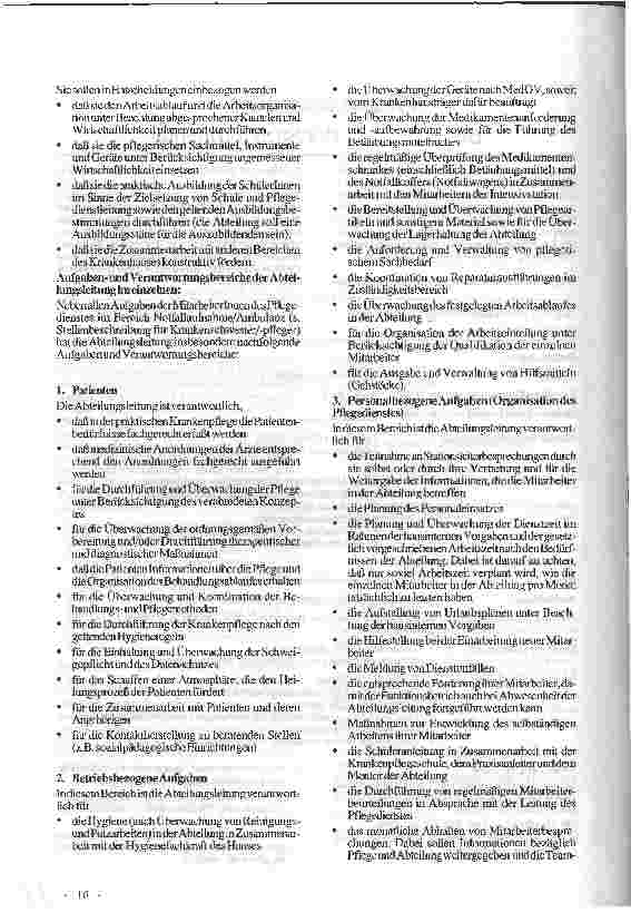 Vorschauseite 2: Pflegemanagement - Beeinflussung der Strukturqualität 1. Abteilungsleiter 2.Pfleger im Funktionsdienst
