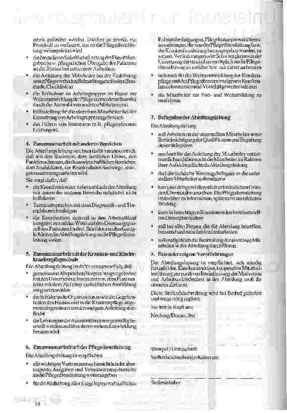 Vorschauseite 4: Pflegemanagement - Beeinflussung der Strukturqualität 1. Abteilungsleiter 2.Pfleger im Funktionsdienst